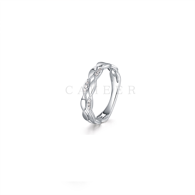 CR1707049 Rings Factory 925 Sterling Silver Couple Rings