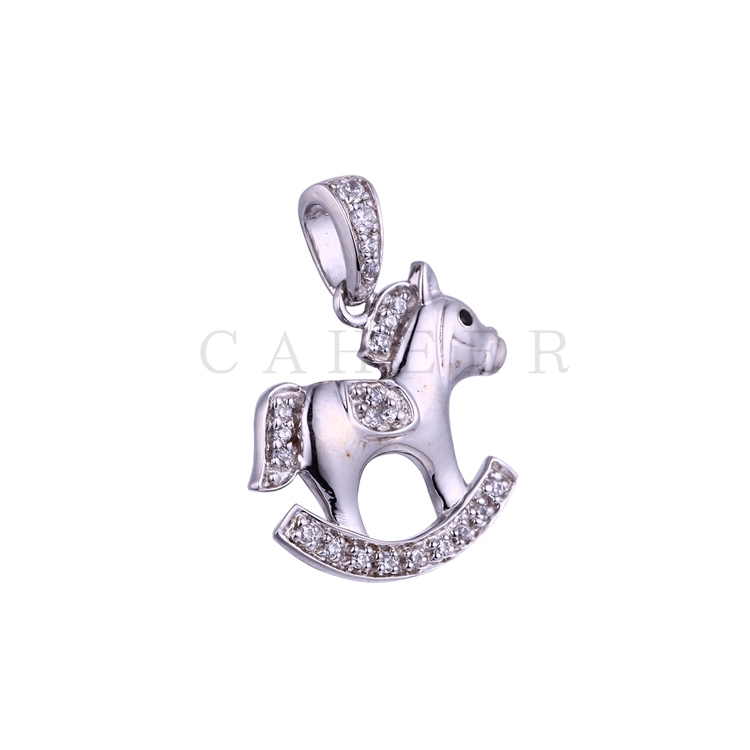 CP1507009 Little Horse Silver Pendant