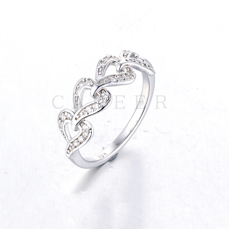 Heart Lover Ring Young Girls Gift K0110R