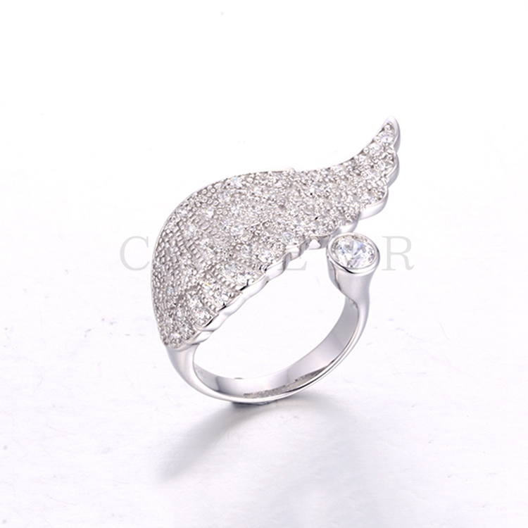 Wing Silver Ring K0139R