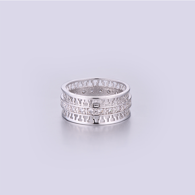 925 Sterling Silver Men Rings K0240R