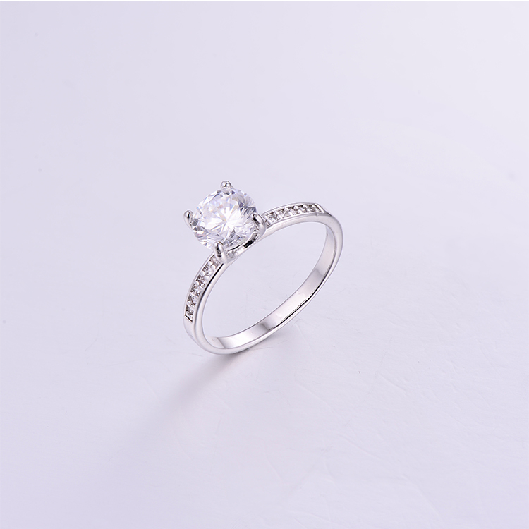 Big Stone Thin Circle Ring K0244R