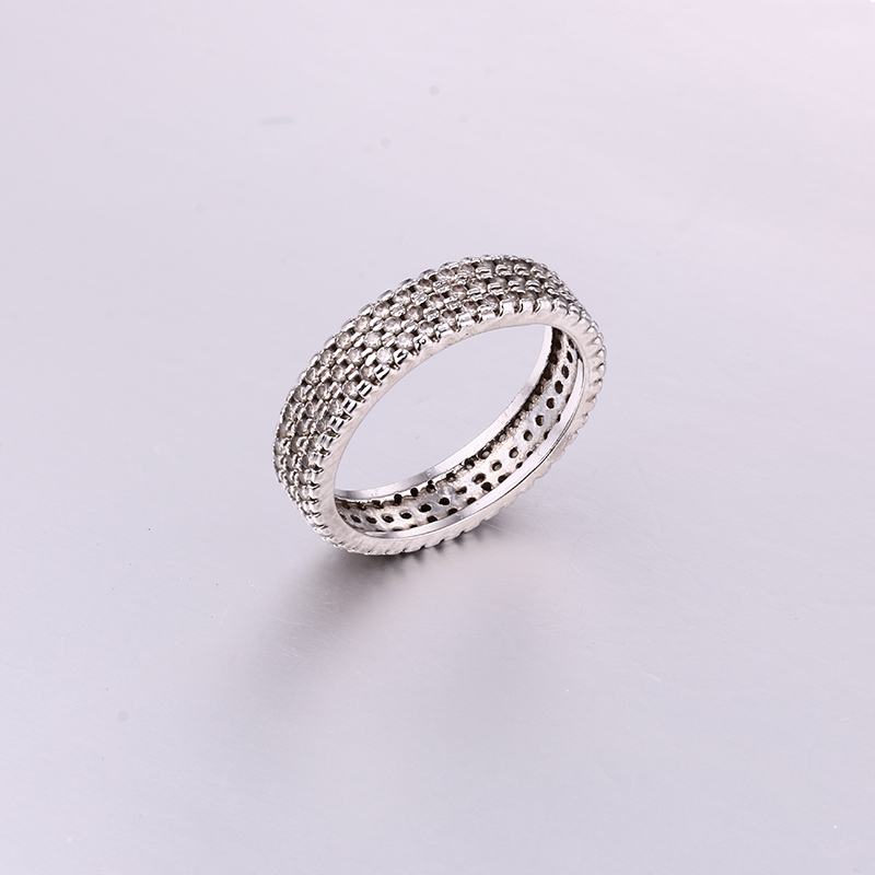 Simple Intensive CZ Ring K0298R