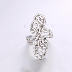 Expanding Bling Stone Ring K0138R