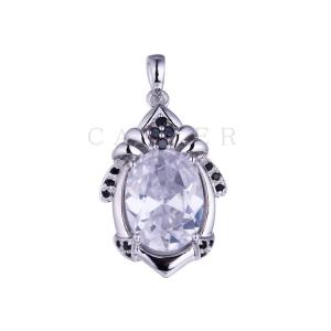 Luxurious Oval Pendant K0061P