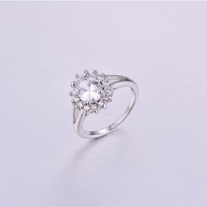 Classic Oval Silver Ring K0177R