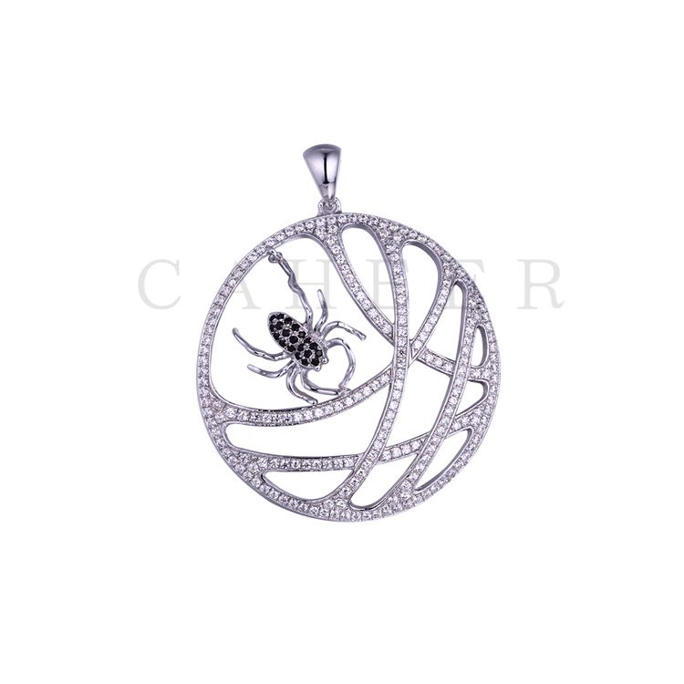 Simple Spider Pattern Pendant K0005P