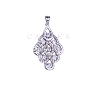 Luxurious Zircon Pendant K0056P