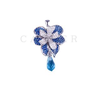 Luxurious Flower Pendant K0038P