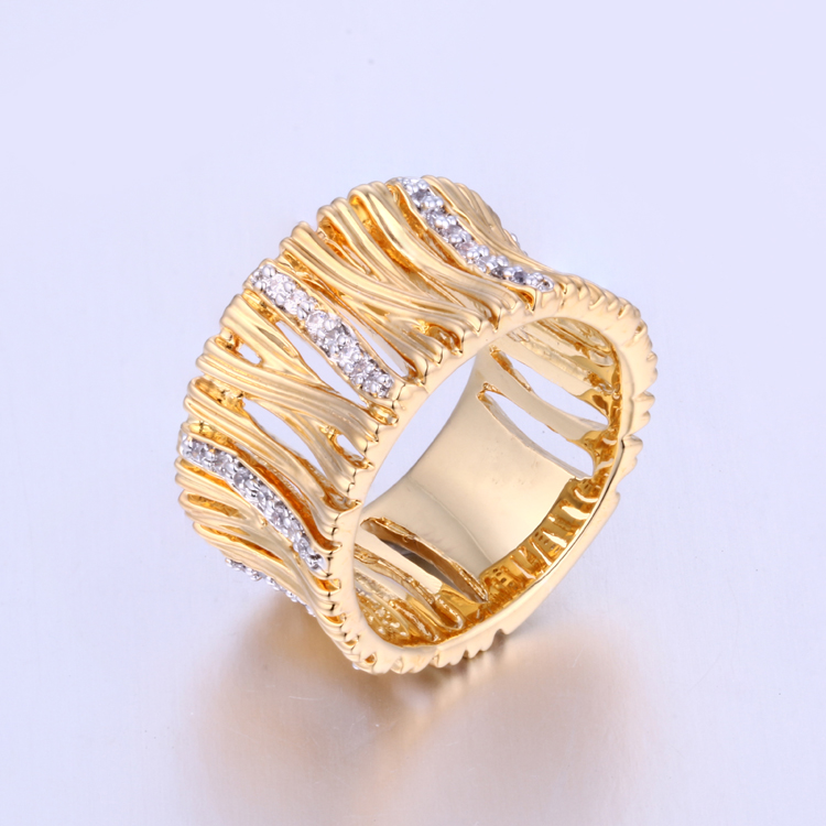 K1000R Plated Gold Ring Women Finger Ring