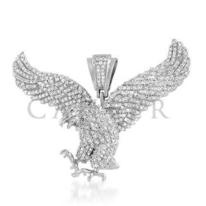 Eagle Men Big Pave CZ Pendant Jewelry